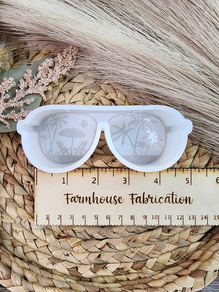 Tropical Sunglasses Freshie Mold