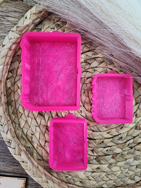 Boooook Hocus Pocus Freshie VENT CLIPS Silicone Mold / Custom Made to Order / Freshie Mold