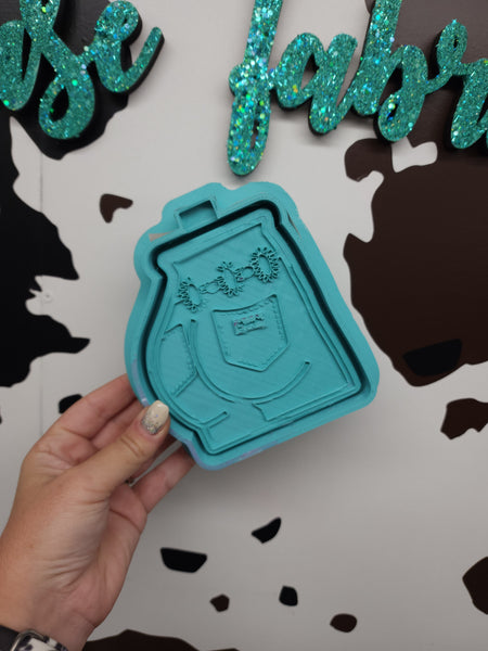 Big Bottom Freshie Silicone Mold / Custom Made to Order / Freshie Mold