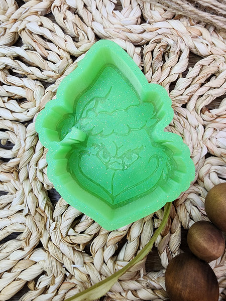 The Grinc h  Freshie Silicone Mold / Custom Made to Order / Freshie Mold