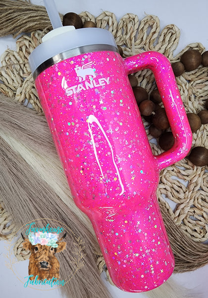 "So Fetch!" / Neon Pink / Custom Mix / Polyester Glitter / Tumbler Glitter / Pink Glitter