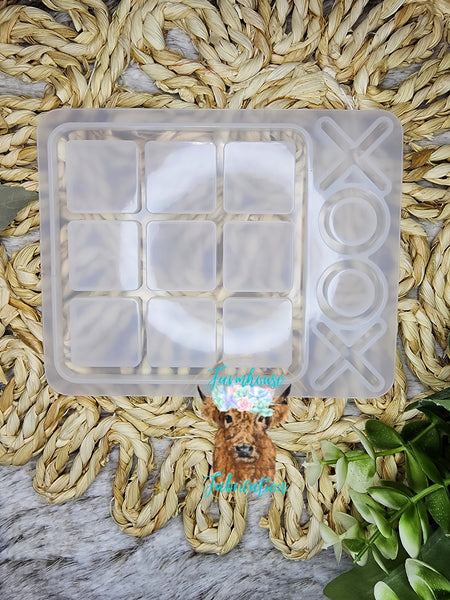 Tiktac Toe Silicone Mold
