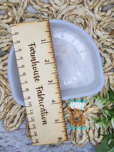 Teacher Rainbow Freshie Mold