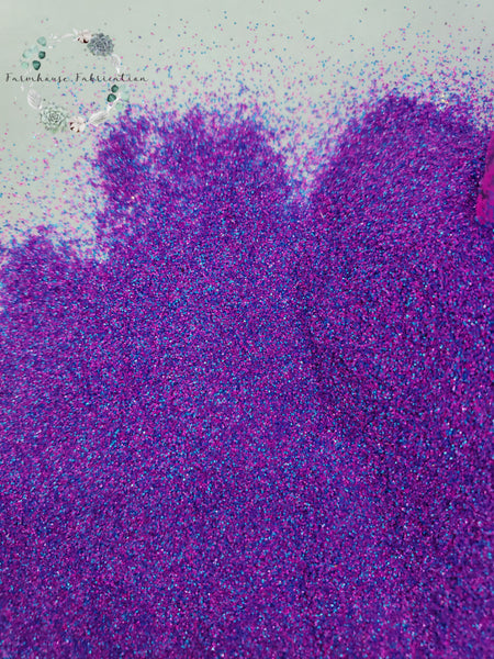 "Rio" / Ultra Fine Glitter / Pink & Blue Mix Glitter / Polyester Glitter / Blue Glitter / Pink Glitter