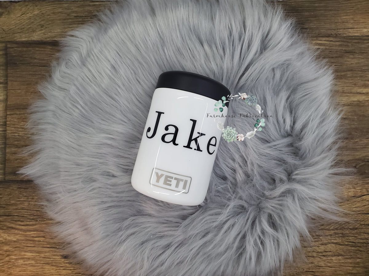 Yeti Laser Engraved Authentic Tumbler FLUFF YOU 