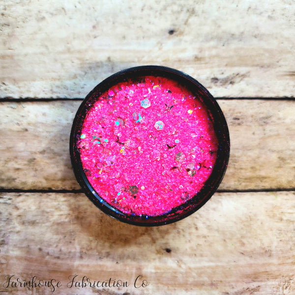 "So Fetch!" / Neon Pink / Custom Mix / Polyester Glitter / Tumbler Glitter / Pink Glitter