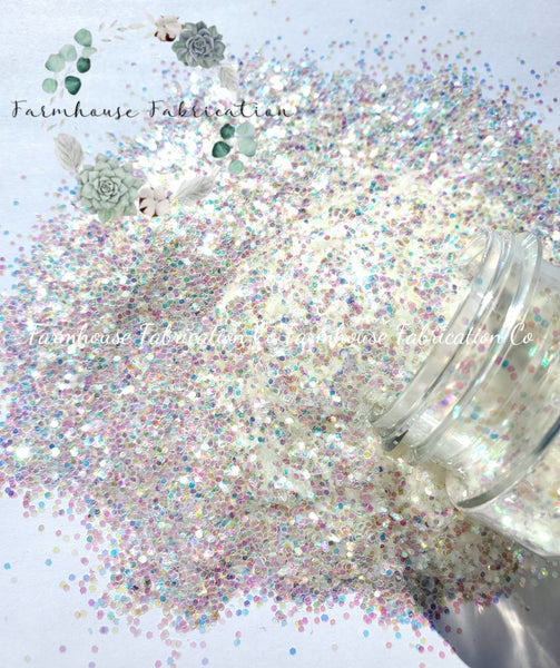 "Pure Pearlfection" / Polyester Glitter / Fine Glitter / Iridescent Opal Glitter / Tumbler Glitter / Nail Glitter