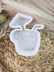 Coconut Umbrella Drink Freshie Mold