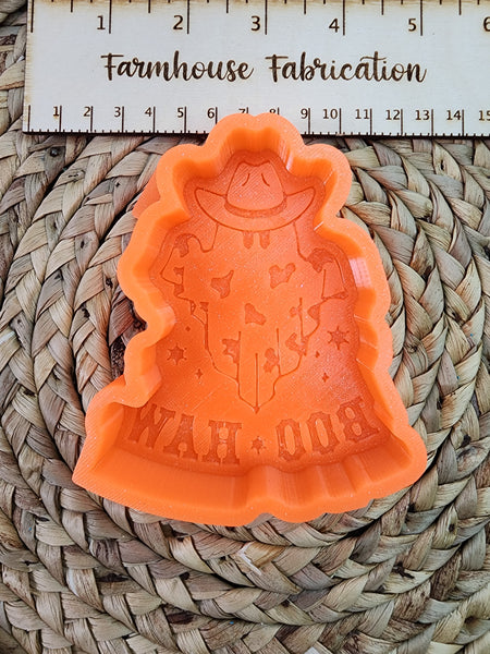 Boo Haw Ghost Freshie Silicone Mold / Custom Made to Order / Freshie Mold