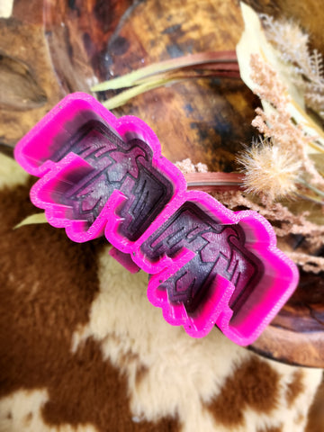 Aztec Eagel Vent Clip Freshie Silicone Mold / Custom Made to Order Freshie Mold