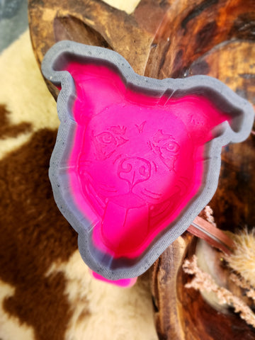 Pitbull Freshie Silicone Mold / Custom Made to Order Freshie Mold