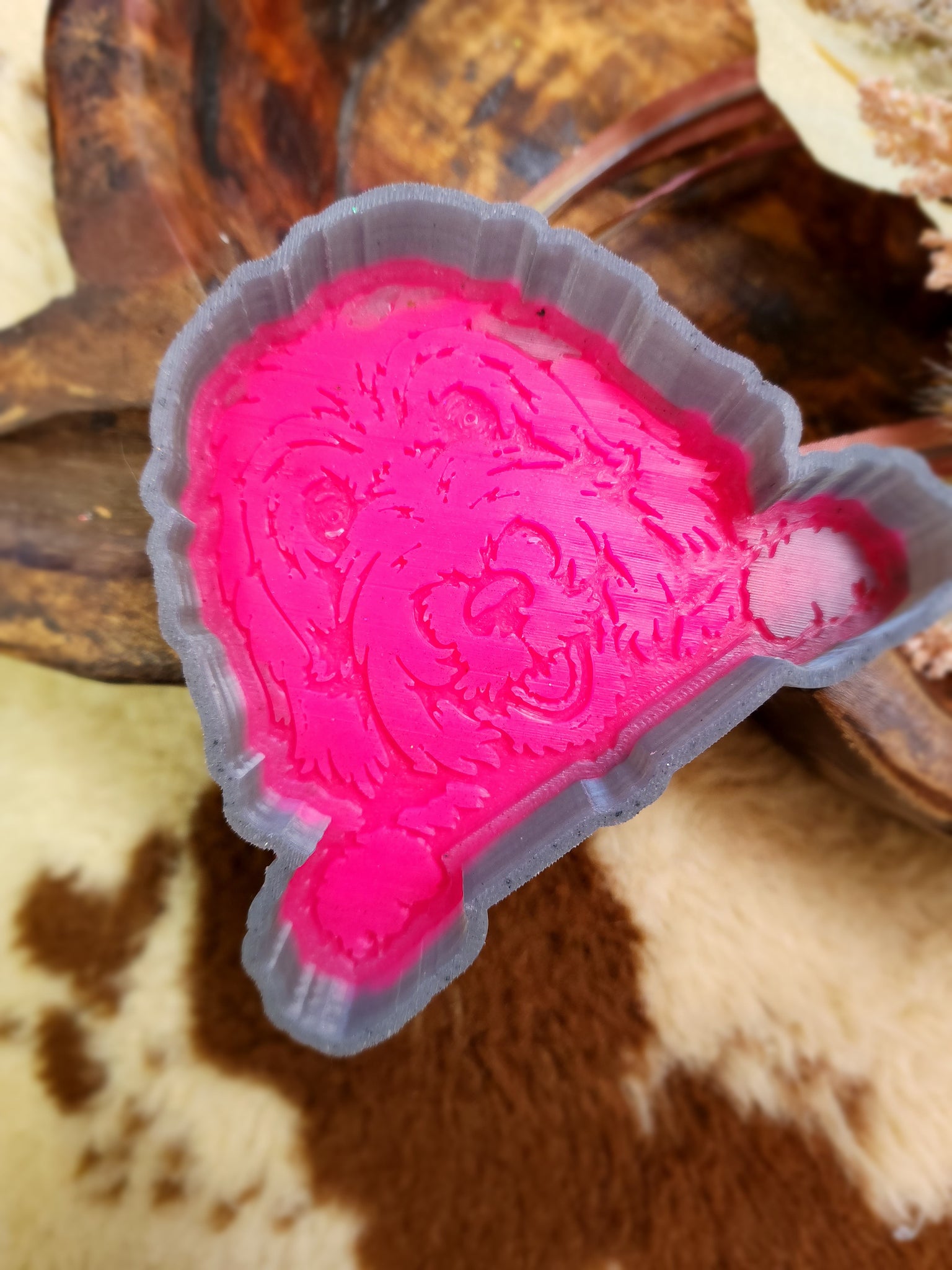 Goldendoodle Freshie Silicone Mold / Custom Made to Order Freshie Mold