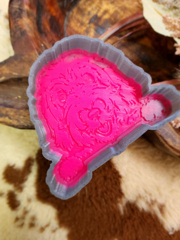 Goldendoodle Freshie Silicone Mold / Custom Made to Order Freshie Mold
