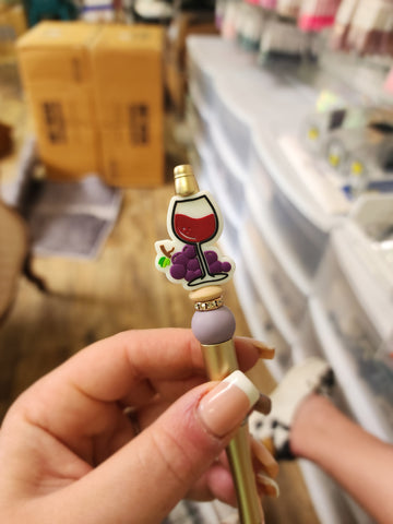 RTS Wine Glass Refillable Ink Pen