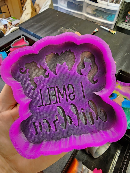 I Smell Children Freshie Silicone Mold / Custom Made to Order / Freshie Mold / Hocus Pocus / Sanderson Sisters