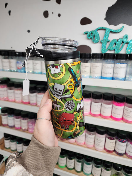 Character LEAK PROOF 15 oz water bottle RTS- Multiple Designs