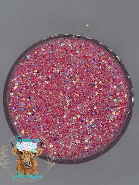 "Mini Elle Woods" Custom Mix / Polyester Glitter / Tumbler Glitter / Pink Glitter