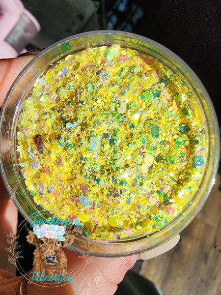 "Stunna Shades" Custom Mix / Polyester Glitter / Tumbler Glitter / Yellow Glitter