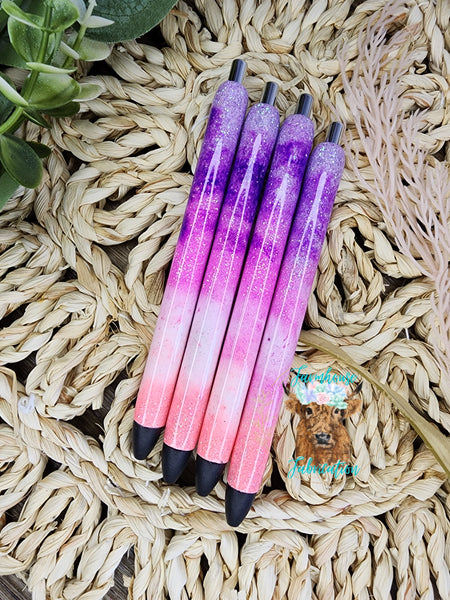 Beachy Glitter Ink Pen RTS