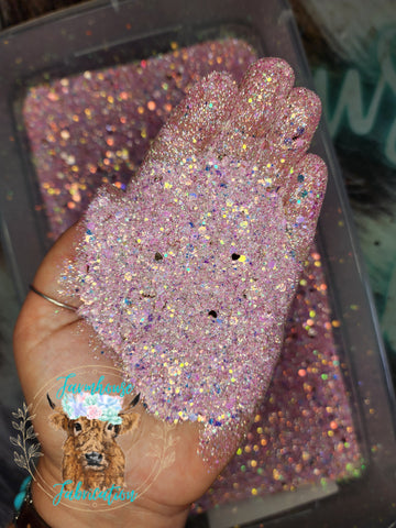 "Bruiser Woods" / Custom Mix / Polyester Glitter / Tumbler Glitter / Pink Glitter