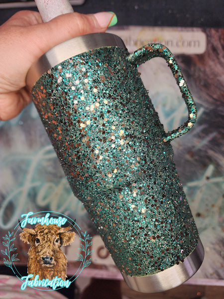 Hunter's Rodeo - Chunky Hunter Green and Brown Exclusive Polyester Glitter for DIY crafts and Tumbler Making