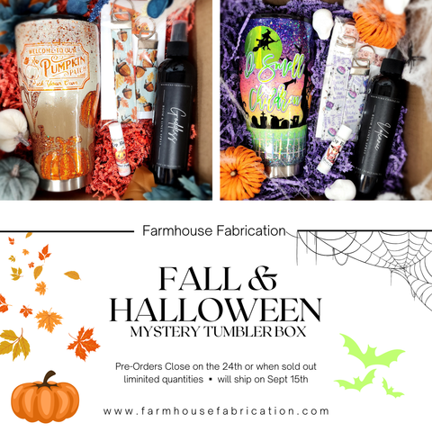 Halloween AND Fall Mystery Tumbler Boxes! 2025
