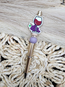 RTS Wine Glass Refillable Ink Pen