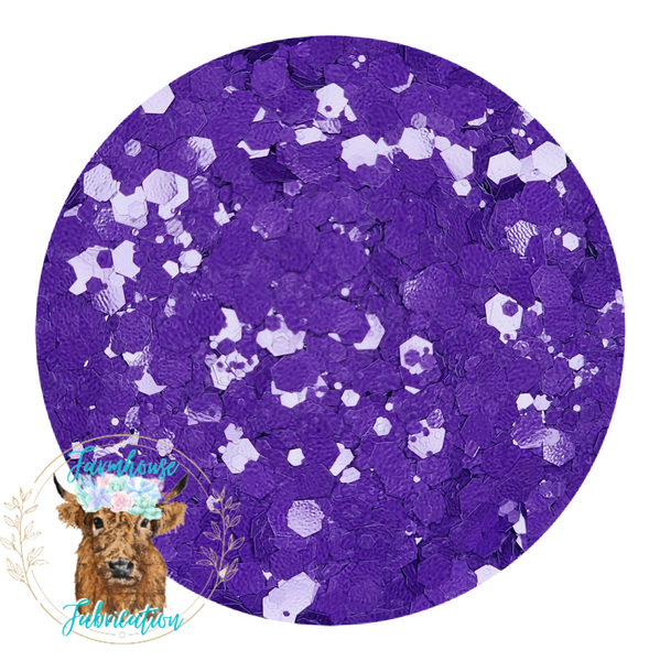 "Angel Cake" Custom Mix / Polyester Glitter / Tumbler Glitter / Purple Glitter
