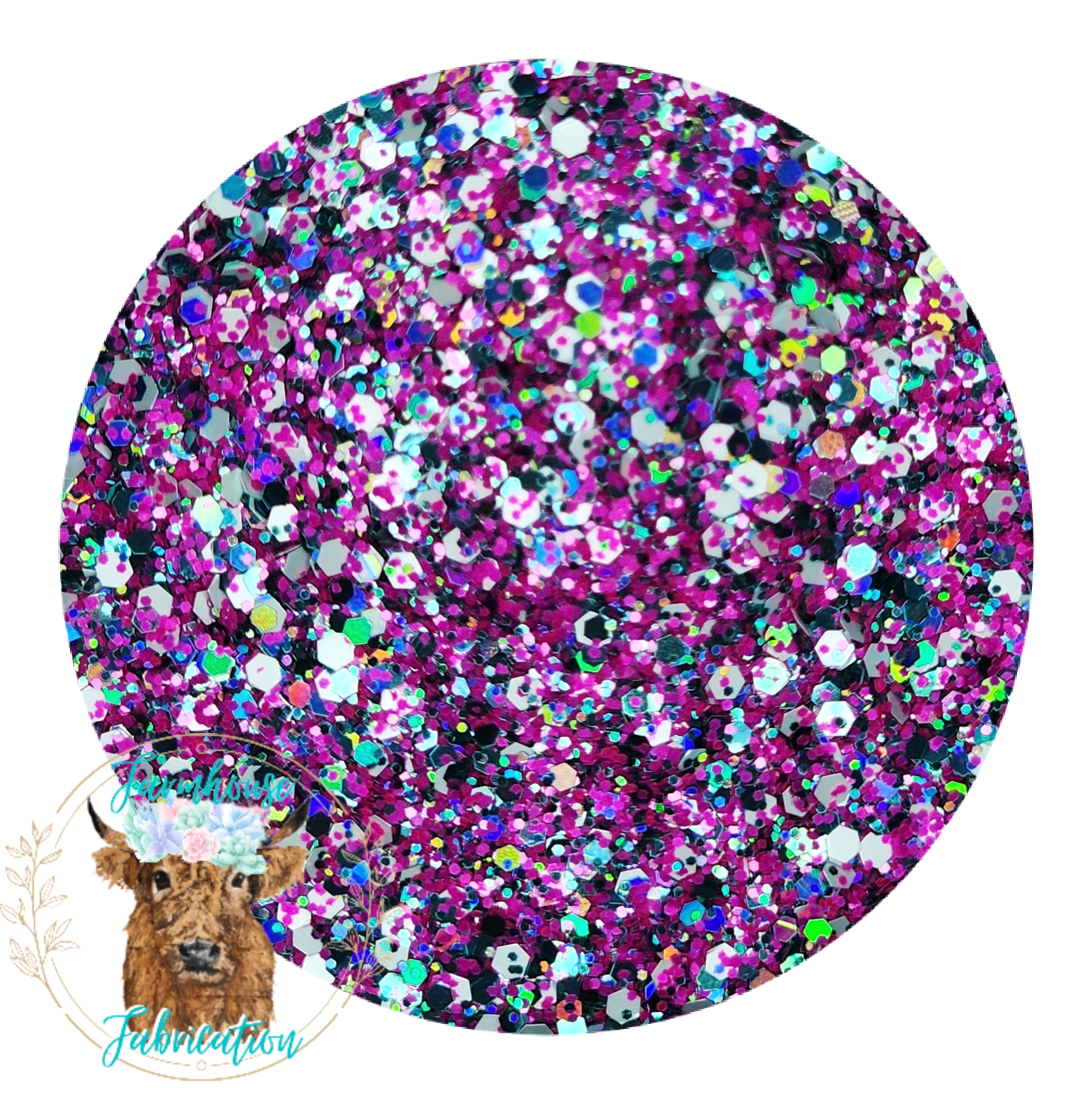 "Fancy Like" Custom Mix / Polyester Glitter / Tumbler Glitter / Teal Glitter / Pink Glitter