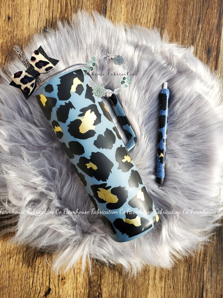 Matte Leopard Tumbler