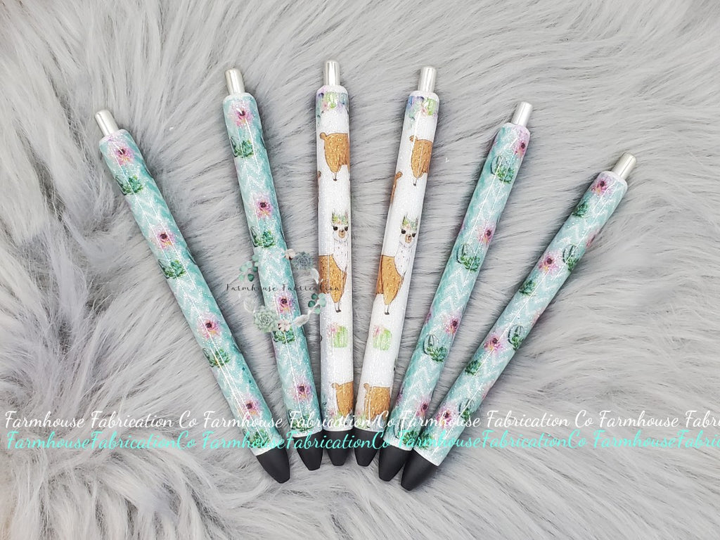 Peach Milkyway Ink Pen / Glitter Pen / Epoxy Glitter Pen – Farmhouse  Fabrication