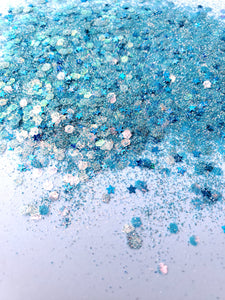 "Arendelle" / Custom Polyester Glitter Mix / Frozen Themed Glitter /  Tumbler Glitter / Winter Glitter