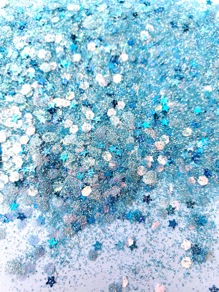 "Arendelle" / Custom Polyester Glitter Mix / Frozen Themed Glitter /  Tumbler Glitter / Winter Glitter