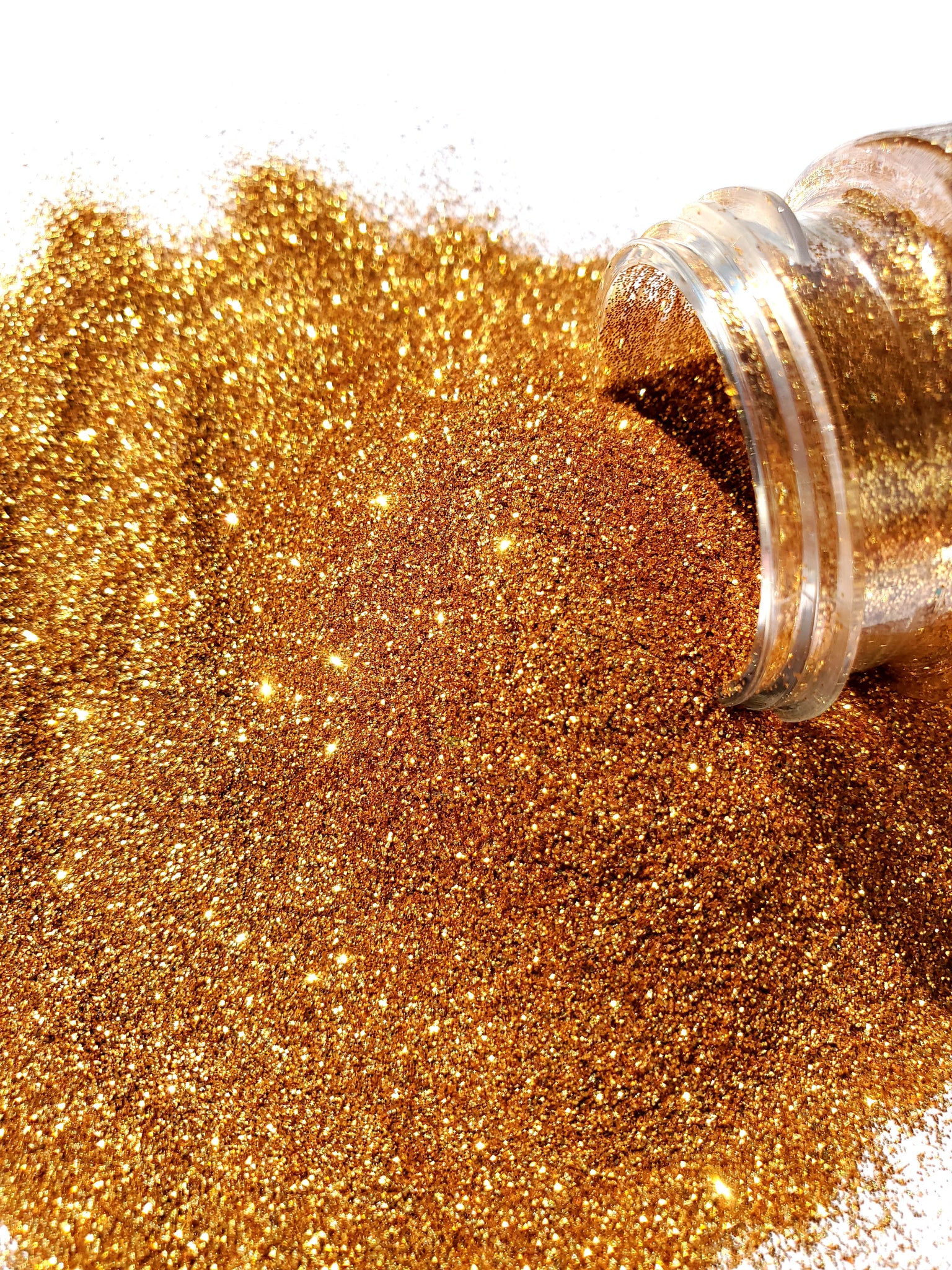 "Golden Leaf" 1/128 Metallic Copper Polyester Glitter / Copper Glitter / Fall Glitter / Tumbler Glitter