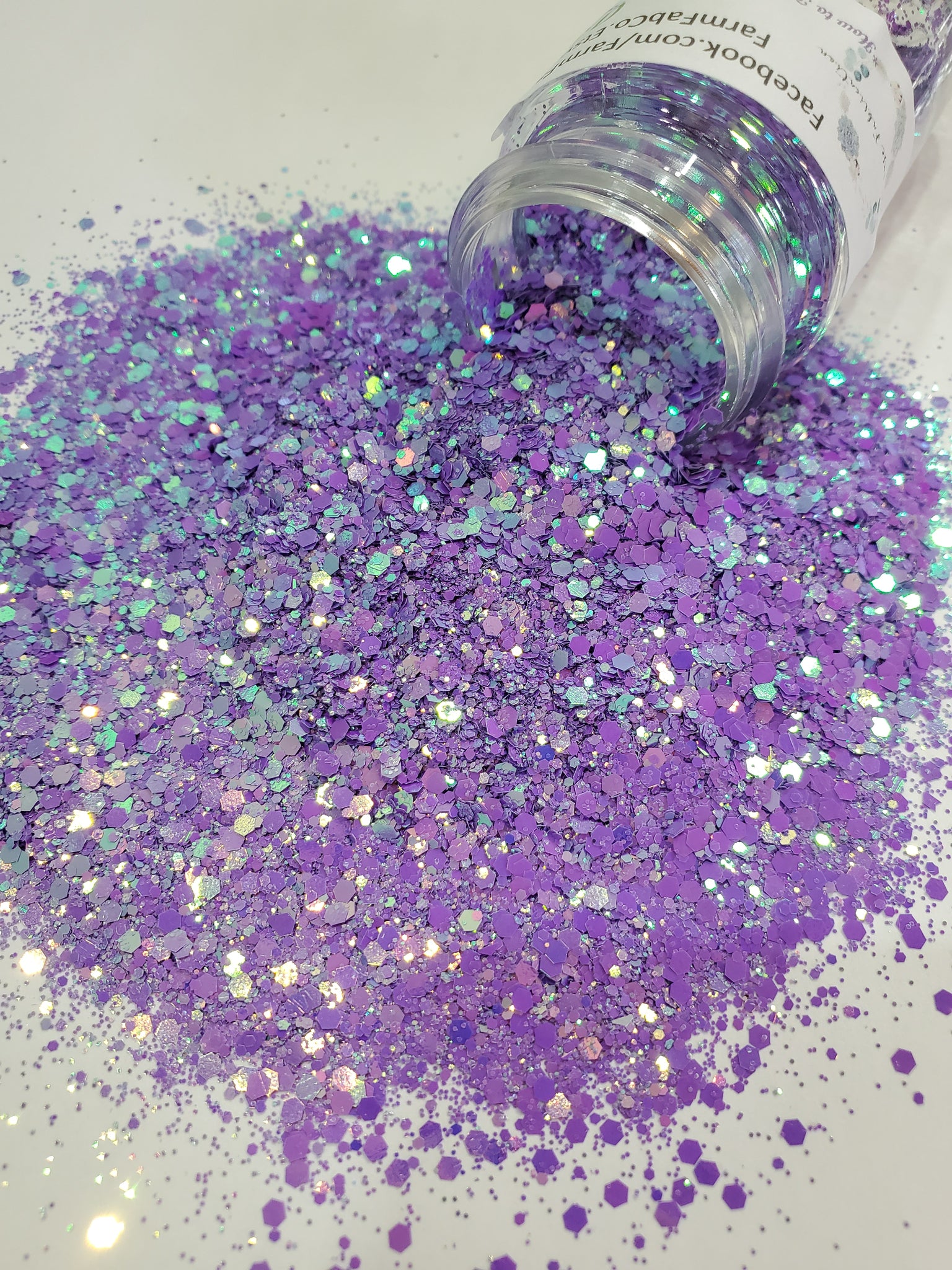 "Astrid" / Polyester Glitter / Tumbler Glitter / Purple Glitter / Dragon Glitter