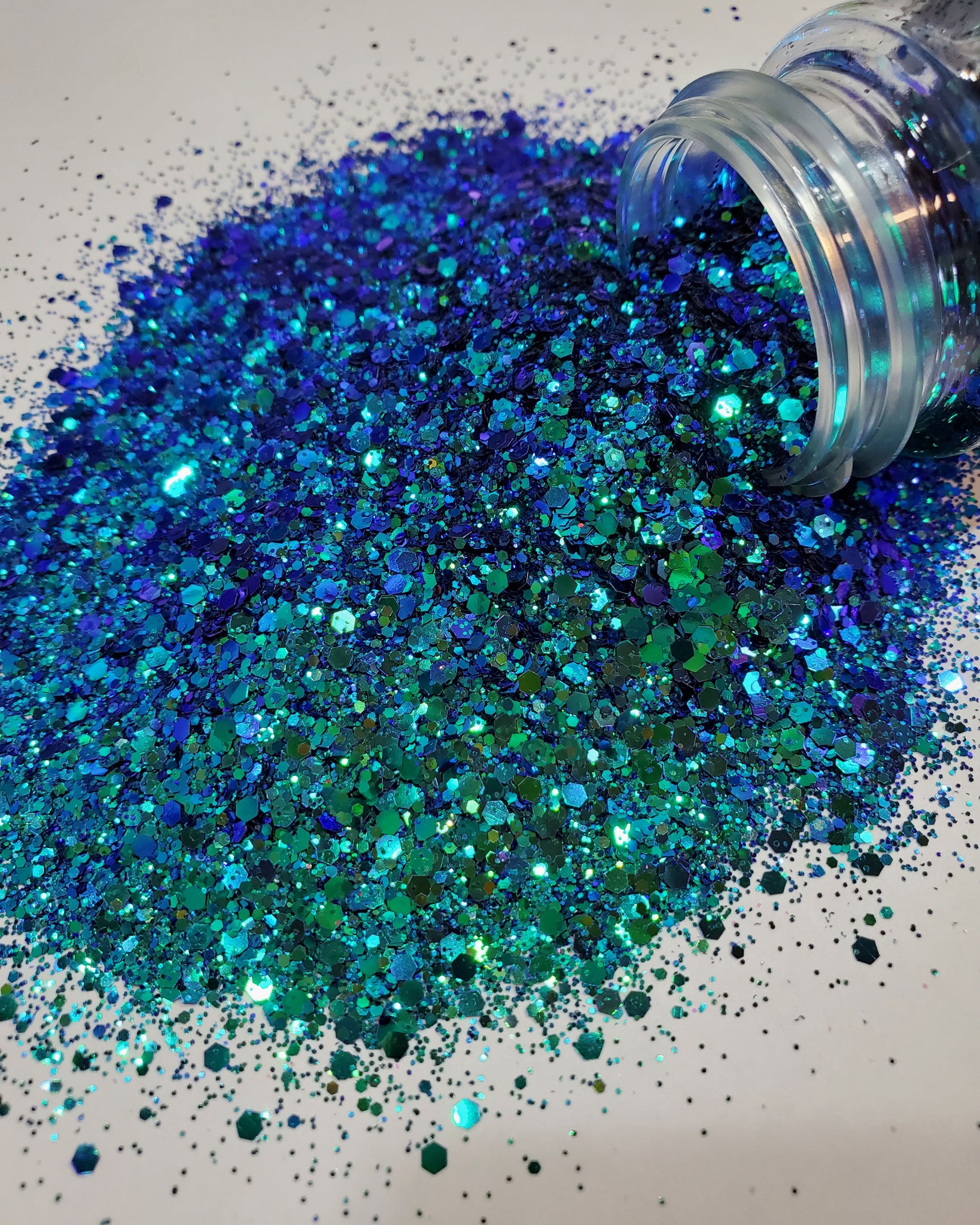 "Hiccup" / Color Shift Glitter / Chunky Glitter / Tumbler Glitter / Blue Glitter