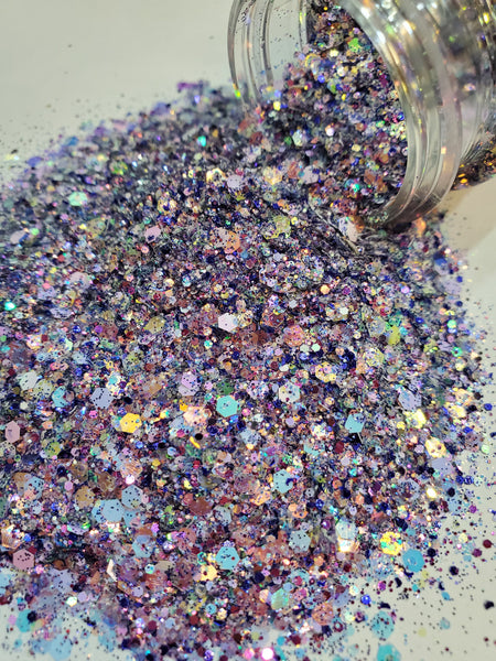 "Love Spell" / Valentine's Glitter / Custom Mix / Polyester Glitter / Tumbler Glitter / Purple Glitter