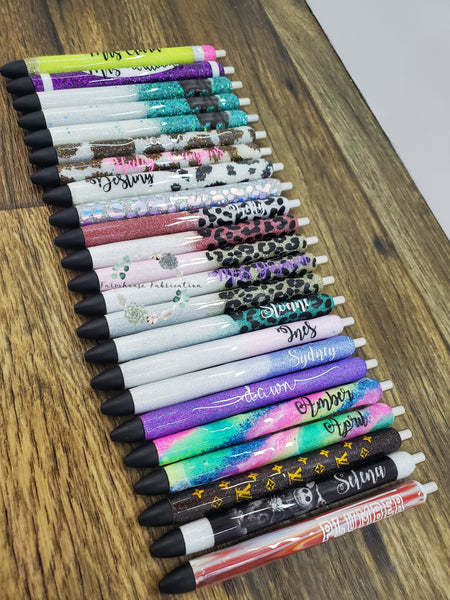 Tie Dye Pen / Glitter Pen / Epoxy Glitter Pen