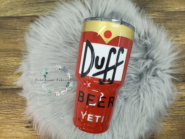 Duff Beer Koozie / Simpson Beer