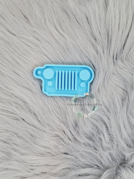 Keychain Mold / Jeep Keychain Mold / Jeep Life / Resin Mold / Epoxy Mold / Jeep Logo Mold / Silicone Mold