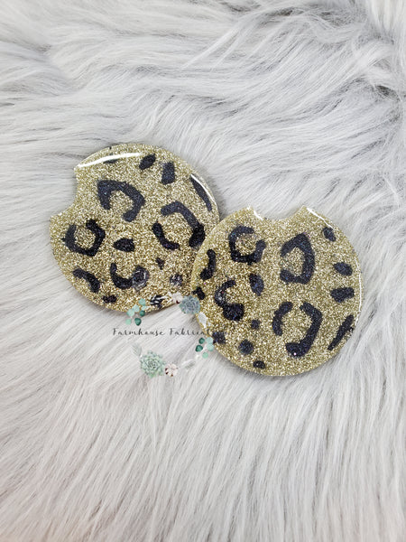 Car Coaster Silicone Mold / Leopard Car Coaster Mold / Cheetah Print Car Mold /  Car Coaster Mold / Epoxy Mold / Resin Mold