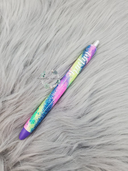 Tie Dye Pen / Glitter Pen / Epoxy Glitter Pen
