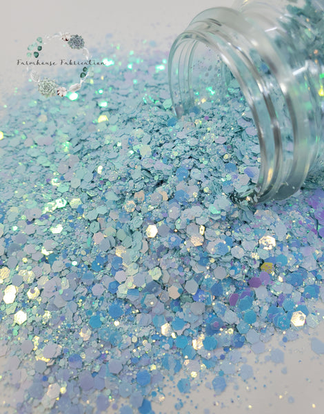"Anchor Down" / Opal Glitter / Winter Glitter / Chunky Glitter / Polyester Glitter / Tumbler Glitter / Blue Glitter