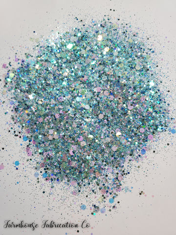 "Under the Sea" / Custom Mix / Polyester Glitter / Tumbler Glitter / Blue Glitter