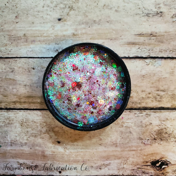 "Dollywood" / Rose Gold Opal Custom Mix / Polyester Glitter / Tumbler Glitter / Rose Gold Glitter / Opal Glitter