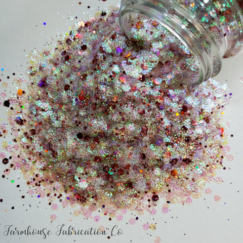 Let it Go / Holographic Glitter / Custom Glitter/ Silver Glitter / C –  Farmhouse Fabrication