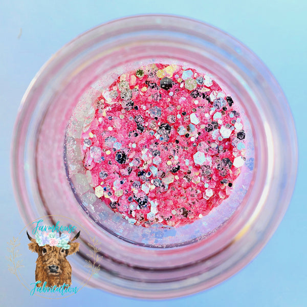 "Once Upon a Time" / Flashy Pastel Purple Chunky Mix Polyester Glitter / Tumbler Glitter