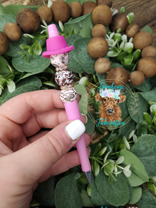 RTS I'm a Cowgirl Baby Refillable Pen