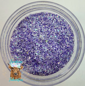 "Secret Admirer" / Opal Custom Mix / Polyester Glitter / Tumbler Glitter / Purple Glitter