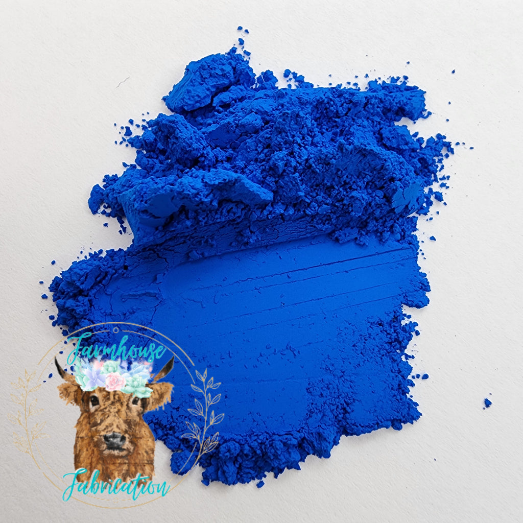 Neon Moon Neon Blue Mica Pigment Powder 10g jars / Mica Powder